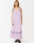 Maison Anana Nataly Lilac Midi Dress