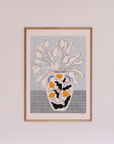 Frankie Penwill - Tulips In Floral Star Vase