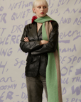 HADES Wool The Hooded Scarf | Red