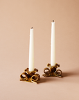 Bow Ceramic Candlestick