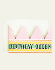 Hadley Paper Goods Birthday Queen Party Hat Greetings Card