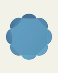 Large Flower Tray - Blue