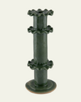Frilly Ceramic Candlestick — Tall