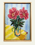 ‘Summer Peonies’ Original Artwork by Ley Lines
