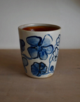 Illustrated Ceramic Tumbler — Nasturtium
