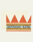 Hadley Paper Goods Birthday King Party Hat Greetings Card