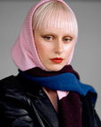 HADES Wool The Hooded Scarf | Pink