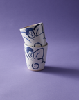 Illustrated Ceramic Tumbler — Sunbather