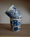 Illustrated Ceramic Tumbler — Nasturtium