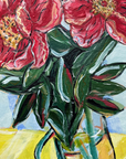 ‘Summer Peonies’ Original Artwork by Ley Lines