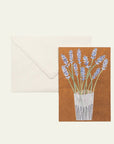 Lavender Greetings Card