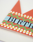 Hadley Paper Goods Birthday King Party Hat Greetings Card