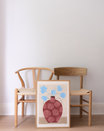 Frankie Penwill - Blue Flowers In Shell Vase