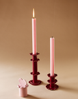 Frilly Candlestick — Tall