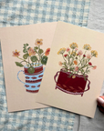 A5 Print - Apricot Nasturtium