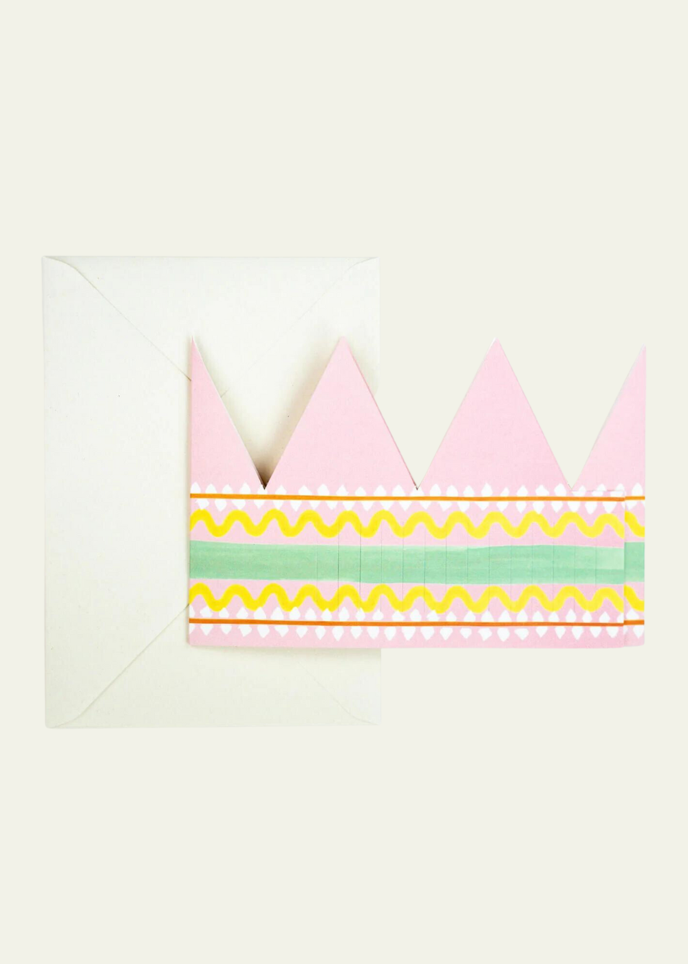 Hadley Paper Goods Birthday Queen Party Hat Greetings Card