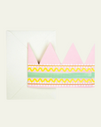 Hadley Paper Goods Birthday Queen Party Hat Greetings Card