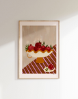 Frankie Penwill - Pomegranates in Wavy Bowl