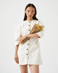 Seventy + Mochi Zaha Mini Dress in Ecru