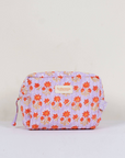 Cotton Quilted Waterproof Wash Bag, Large (Various Colours)