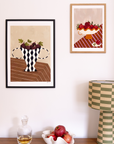 Frankie Penwill - Pomegranates in Wavy Bowl