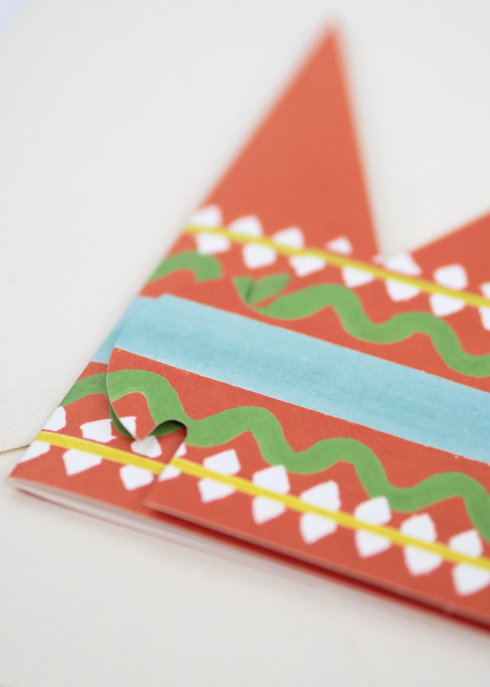 Hadley Paper Goods Birthday King Party Hat Greetings Card