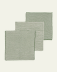 Reusable Textured Dishcloths: Green