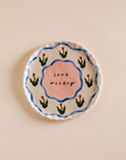 "Love Wildly" Exclusive Art Plate