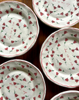La Vie En Rose Hand-Painted Plate by Where There's Mud
