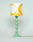 Three Moons Screen Printed Linen Lampshade — Yellow, by Jessie De Salis