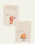 Lobster Lovers & Cherry Cherie Linen Napkin Set