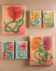 Yellow Minis, Original Artworks by Flora Dorian