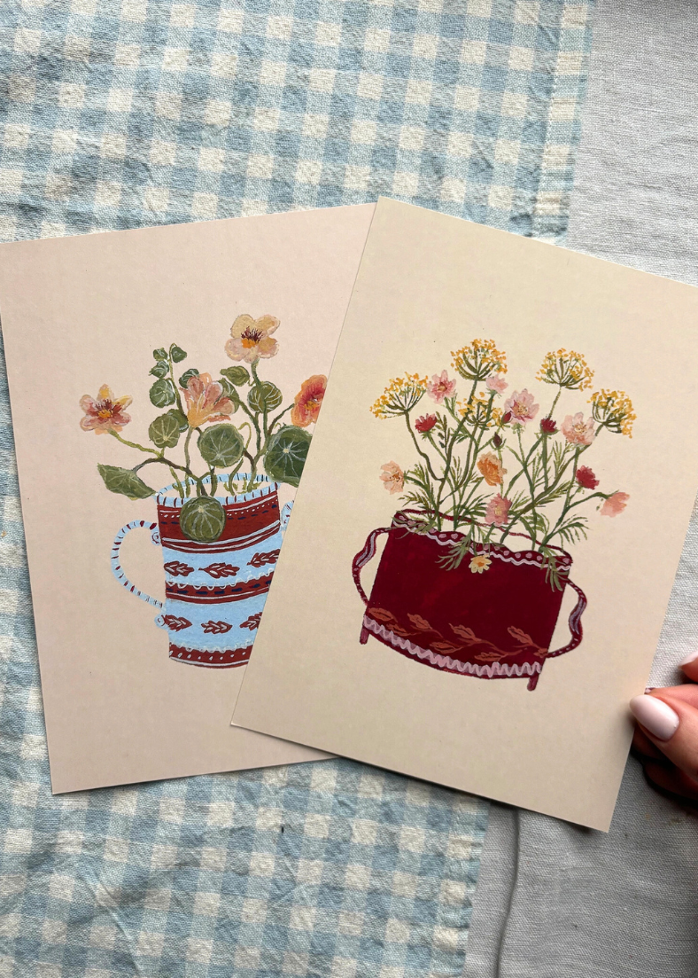 A5 Print - Summer Jewels- Harriet-Watson