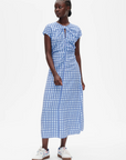 Baum und Pferdgarten Akeyla Dress in Blue Painted Check
