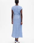 Baum und Pferdgarten Akeyla Dress in Blue Painted Check