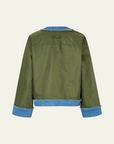 Baum und Pferdgarten Babette Jacket in Azurine Spring Moss
