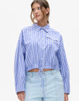 Baum und Pferdgarten Bryce Shirt in Wedge Blue Stripe