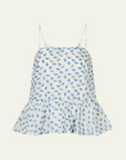Baum und Pferdgarten Meis Blouse in Petit Azurine Flower