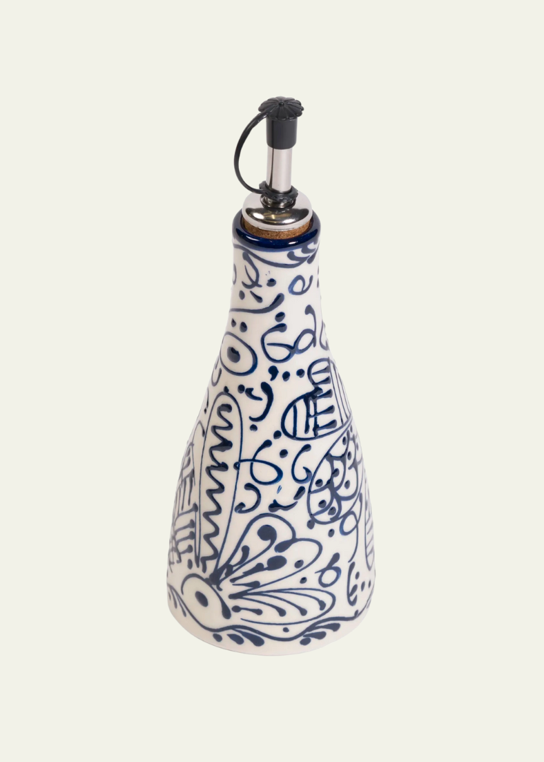 Ceramic Olive Oil Dispenser in Blanca Design
