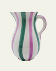 Ceramic Striped Jug in Playa