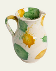 Ceramic Table Jug in Limone Splatter