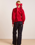 Damson Madder Charlize Blouse - Red Stripe