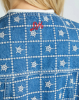 Damson Madder Dilly Vest - Broderie