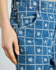 Damson Madder Drew Jeans - Broderie