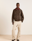 Damson Madder Pixie Bomber Jacket - Leopard