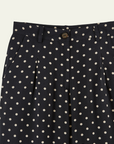 Emile et Ida Black Polka-Dot Pants