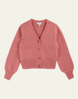 Emile et Ida Cream Very Soft Pink Cardigan