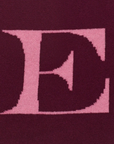 HADES Wool Alphabet E Wool Knit Bag