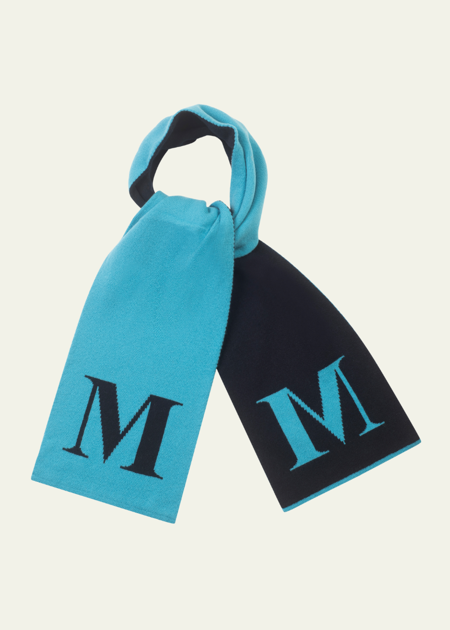 HADES Wool Alphabet M Scarf