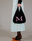 HADES Wool Alphabet M Wool Knit Bag